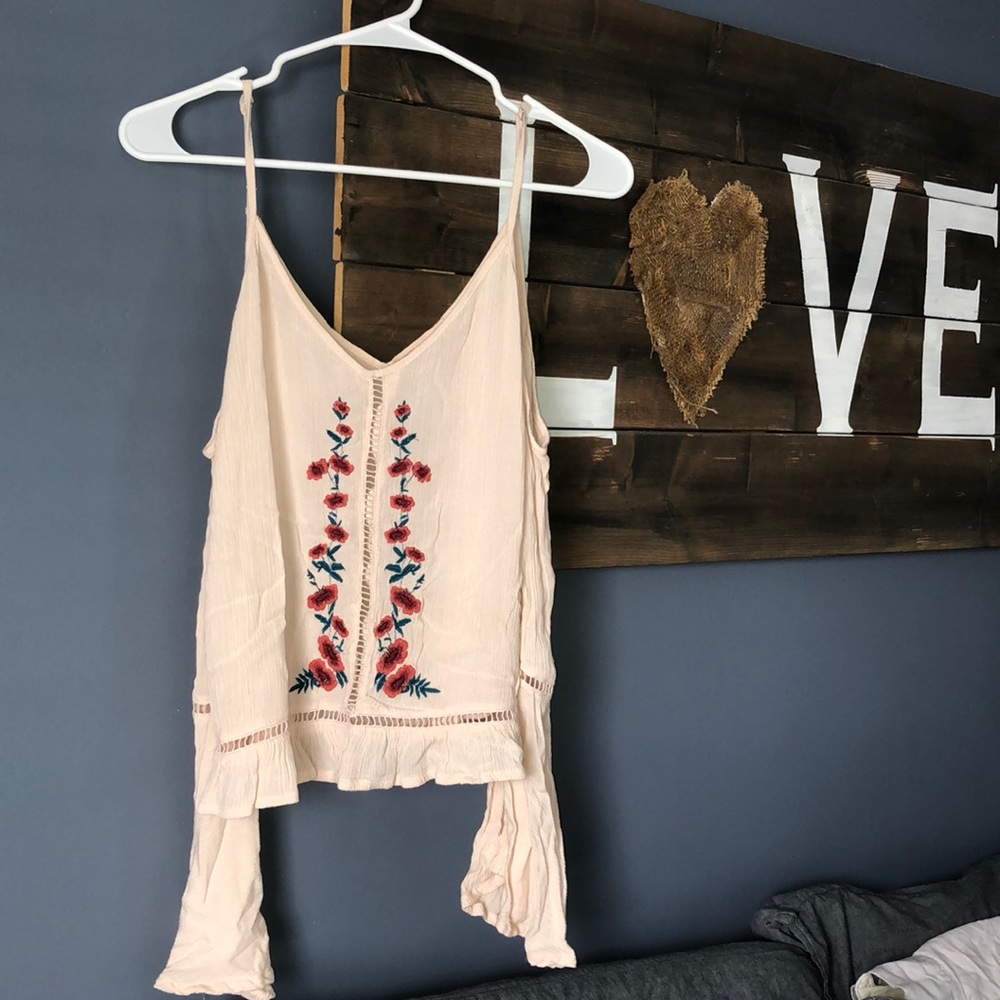 Flowy off the shoulder, boho top